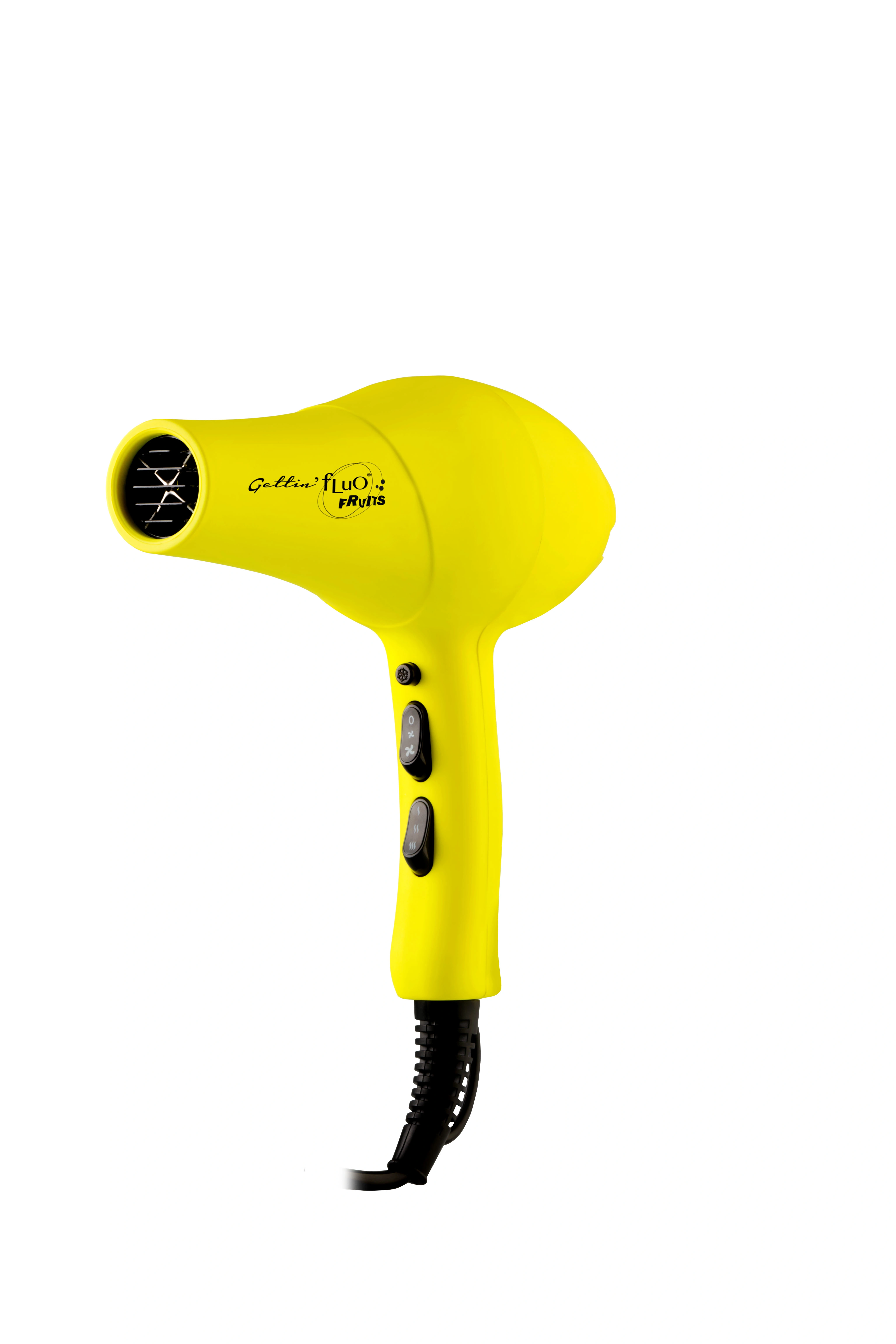 Gettin' Fluo Fruits hajszárító 2db szűkítővel - Lemon 1800W főképe